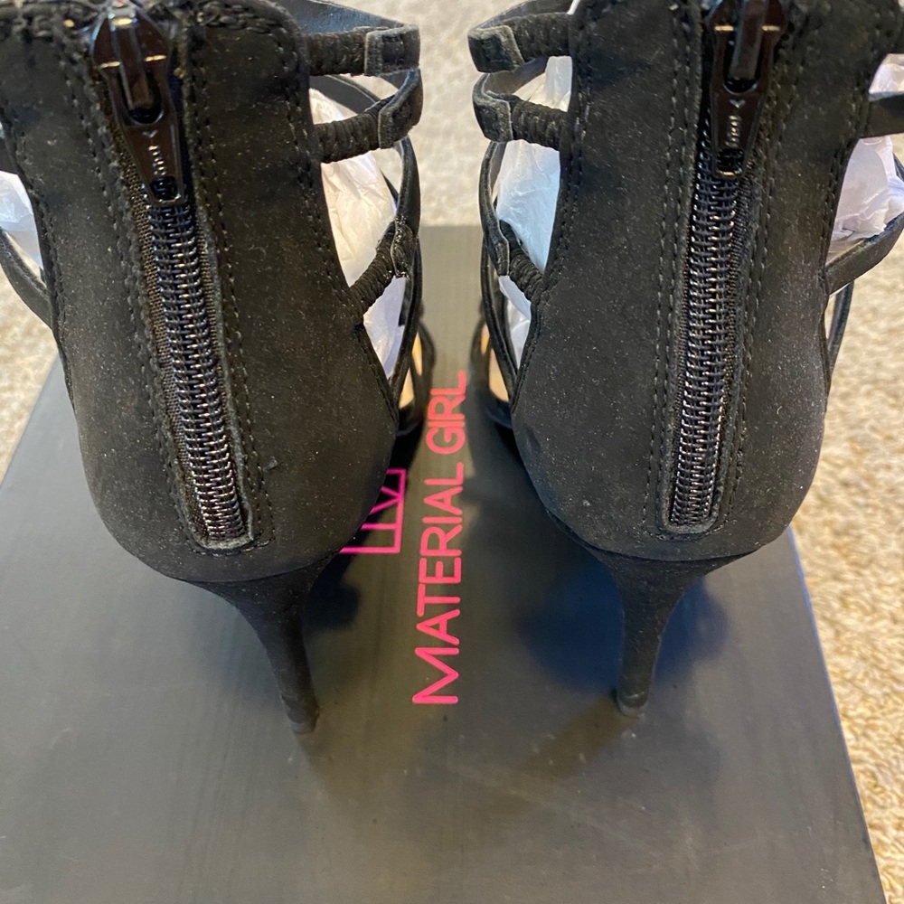 Material Girl black heels